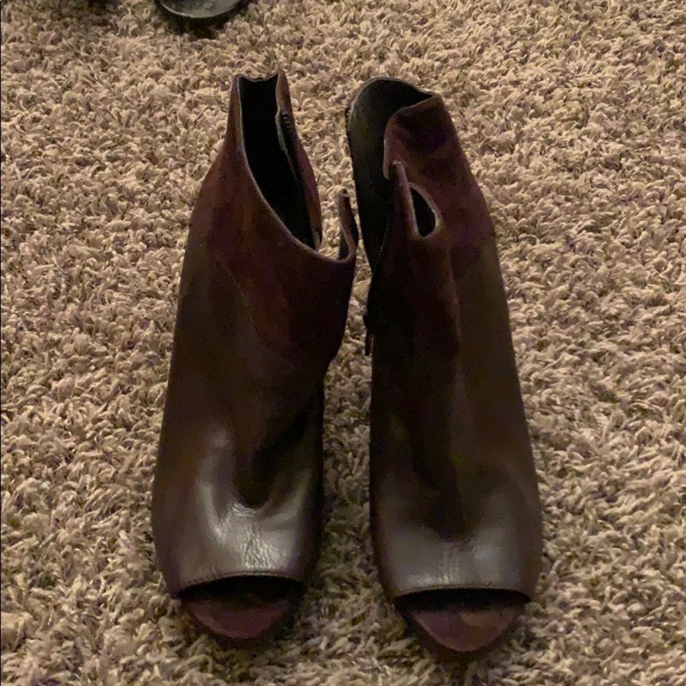 Brown heels